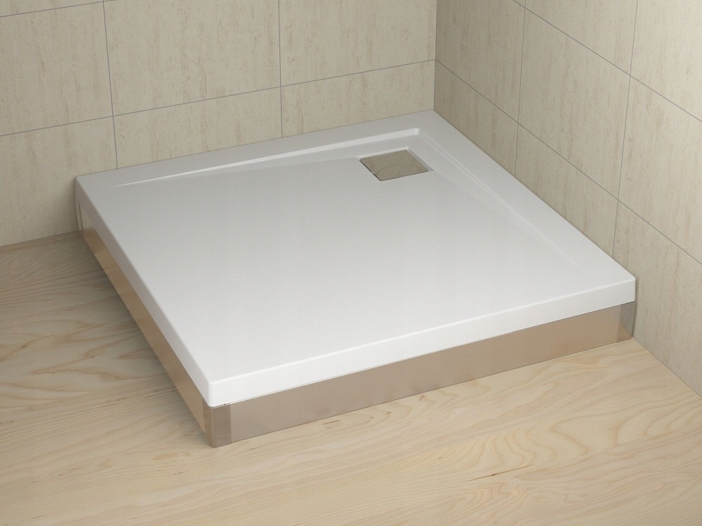 Štvorcová sprchová vanička s nohami 80x80 Argos C Radaway