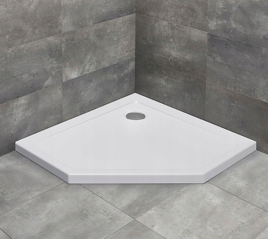 Päťuholníková sprchová vanička 100 x 100 Doros PT Radaway (SDRP