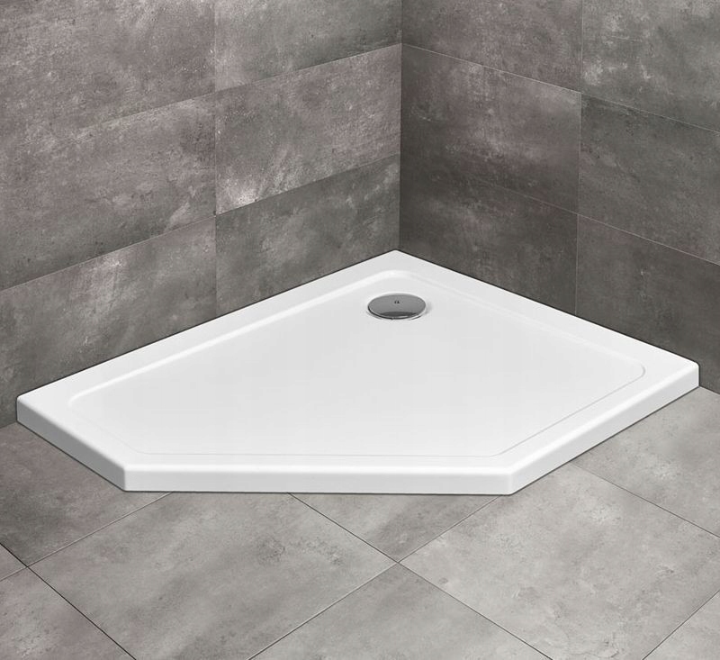 Päťuholníková sprchová vanička 100 x 90 LEVÁ Doros PT E Radaway