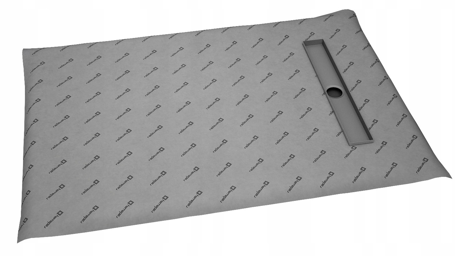 Sprchová vanička pod dlaždice 120x80 + odtok RADAWAY 8-12