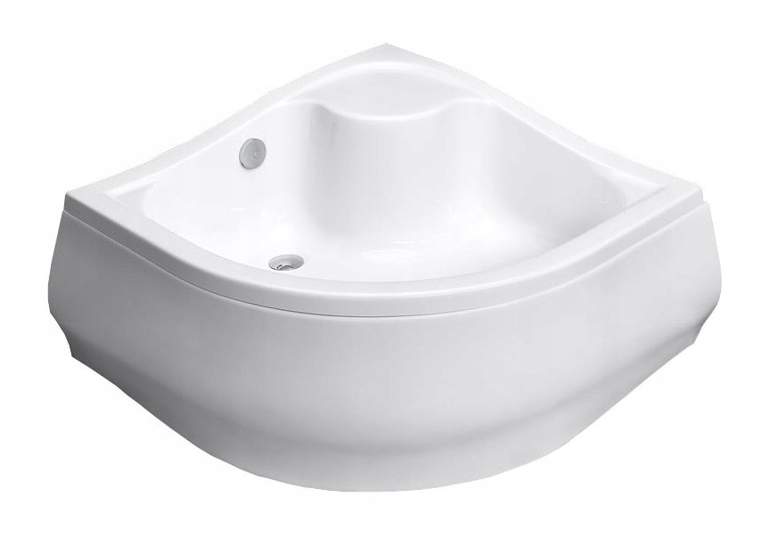 RADAWAY Korfu Sprchová vanička hlbokého kvadrantu 90x90