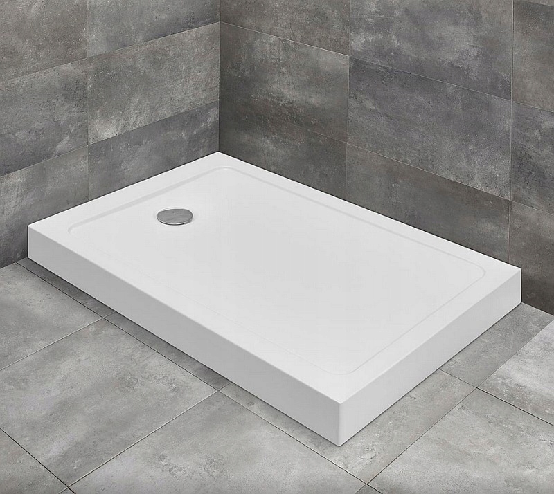 Obdĺžniková sprchová vanička 100 x 80 Doros F Compact Radaway