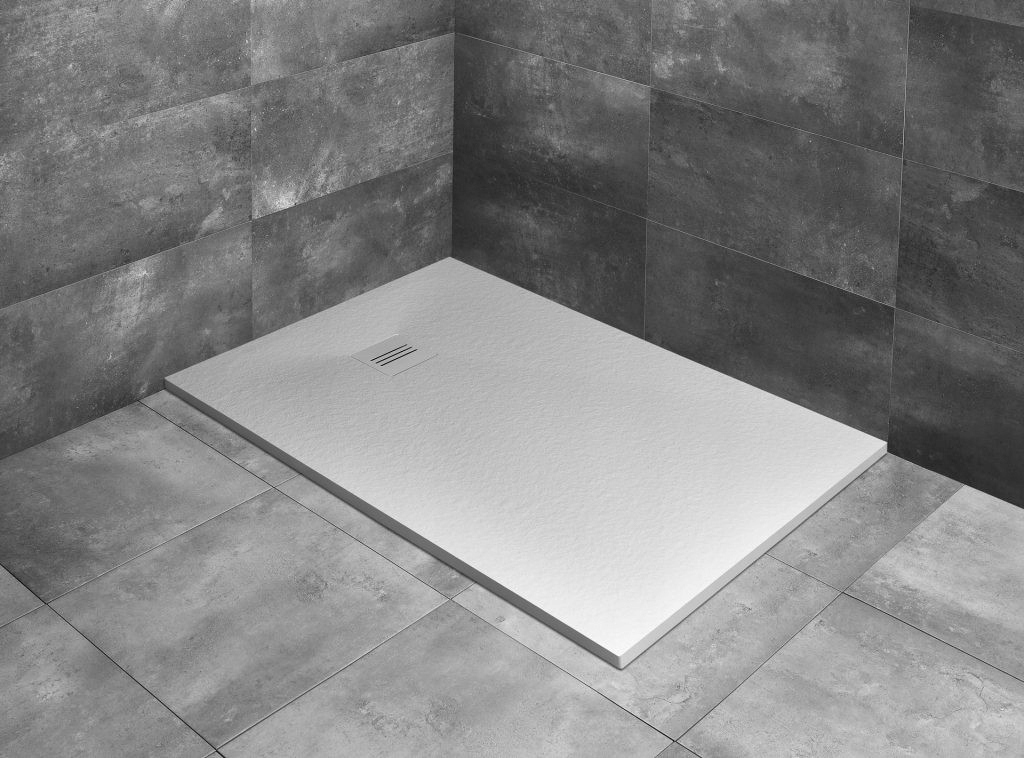 Obdĺžniková sprchová vanička 100x80 Kyntos F biela Radaway