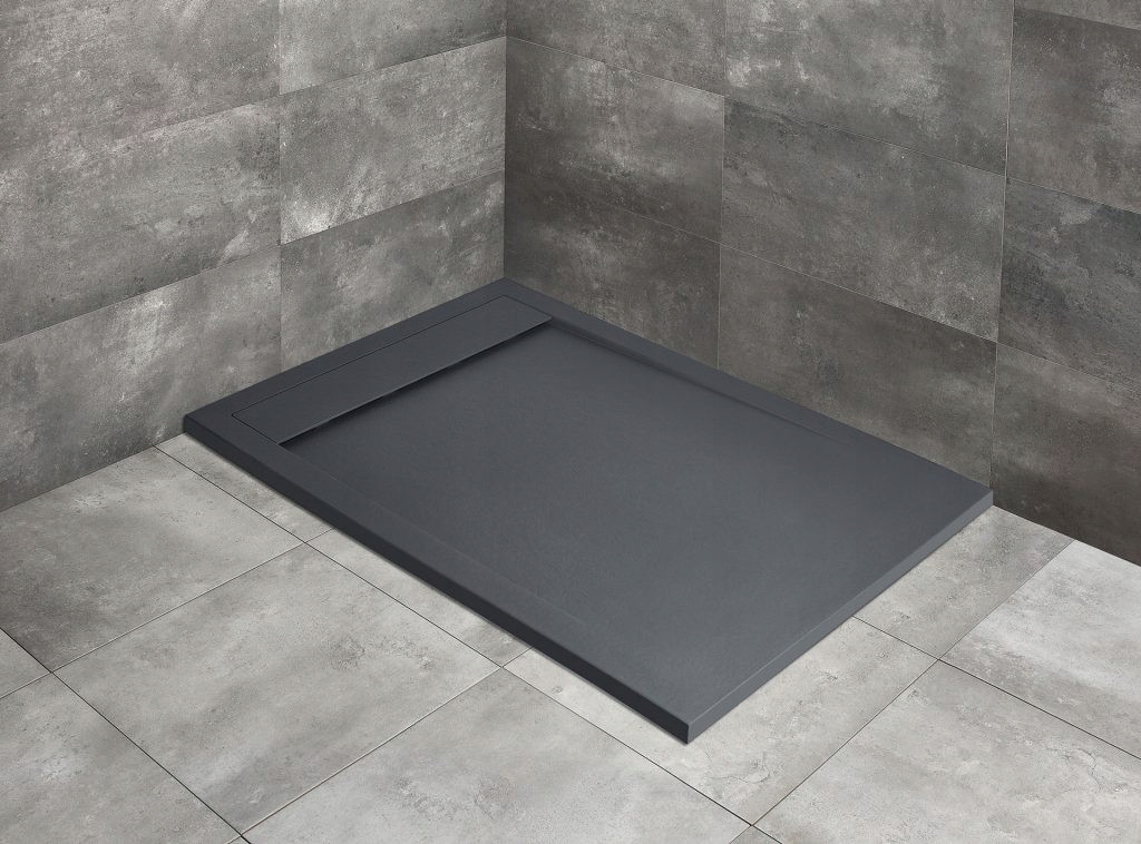 Obdĺžniková sprchová vanička 140x70 Teos F antracitová Rada