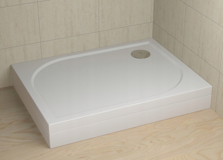 Obdĺžniková sprchová vanička Delos D Radaway 80 x 75 (4D87514