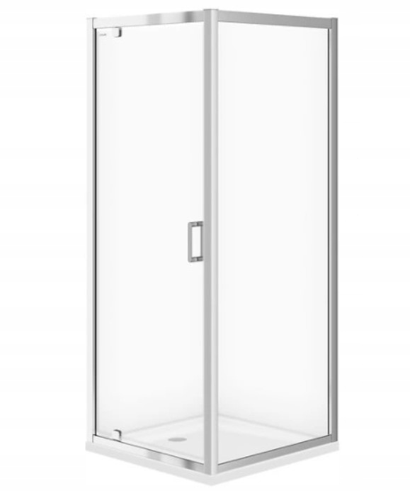 Sprchový kút - CERSANIT ARTECO SQUARE CAB 80x190 + ZÁSOBNÍK