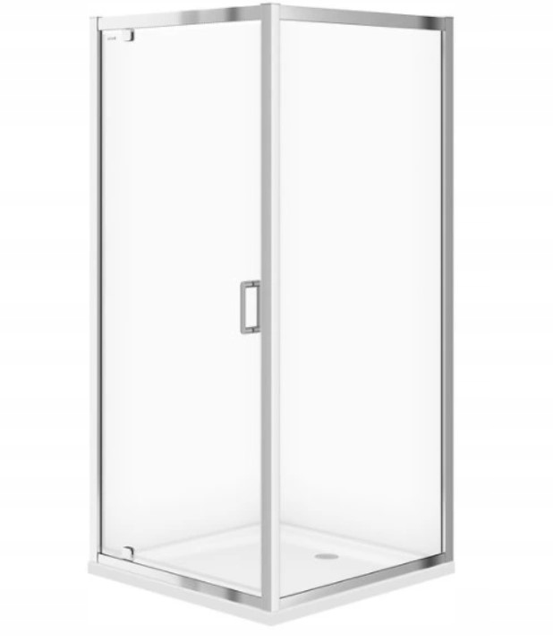 Sprchový kút - CERSANIT ARTECO SQUARE CAB 90x190 + ZÁSOBNÍK
