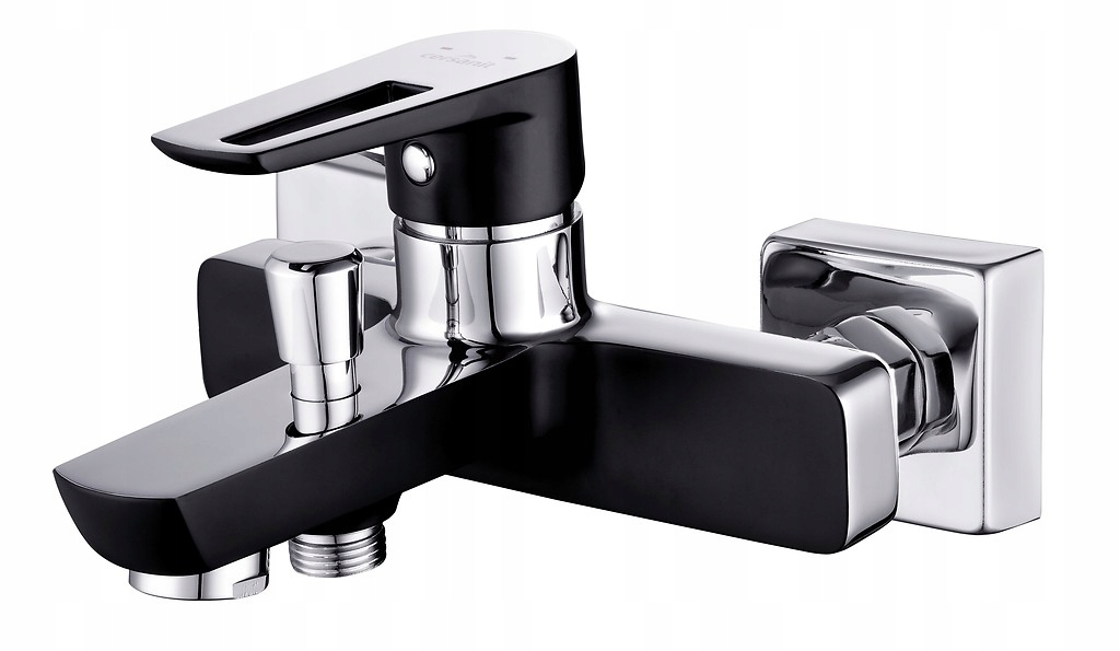 Vaňová batéria - CERSANIT BATÉRIA MILLE BLACK BATHTUB S951-009