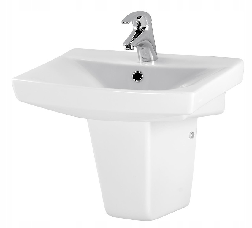 Umývadlo - UMYVADLO CERSANIT CARINA 55 CM BIELEHO NÁBYTKU