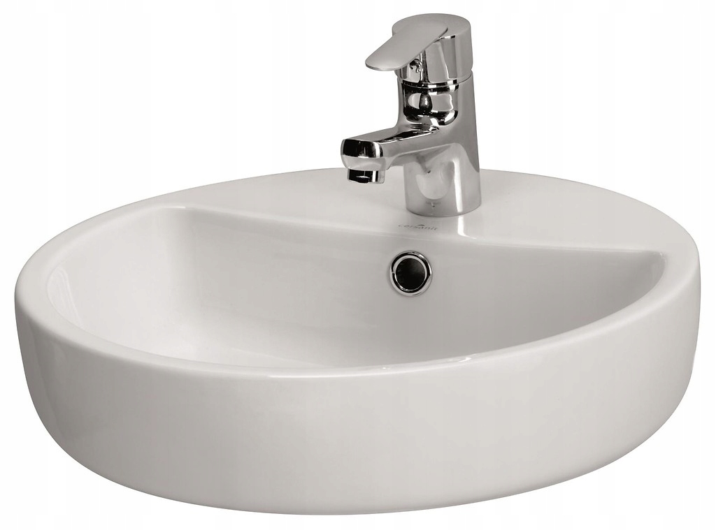 Umývadlo -  UMÝVADLO CERSANIT CASPIA TOP 44 CM BIELE