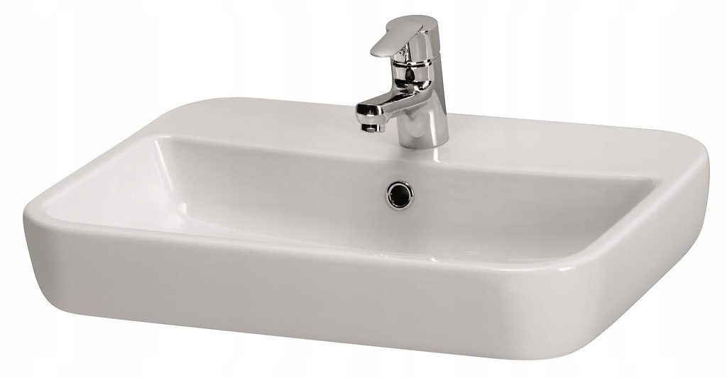Umývadlo -  UMÝVADLO CERSANIT CASPIA COUNTERTOP 60 CM BIELE