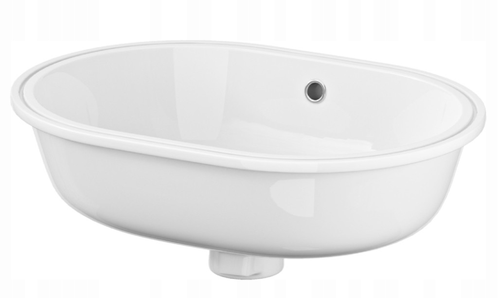 Umývadlo -  UMYVADLO CERSANIT CASPIA 55 CM BIELE POD PODKLADOM