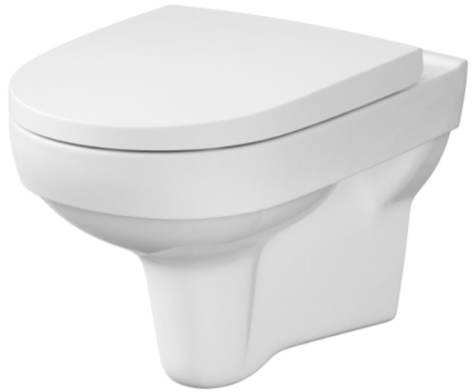 WC doska - CERSANIT CITY SOFT-CLOSE DUROPLAST SEAT