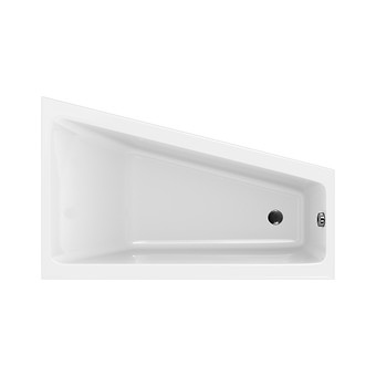 CERSANIT CREA RIGHT 160X100 ASYMETRIC BATHTUB