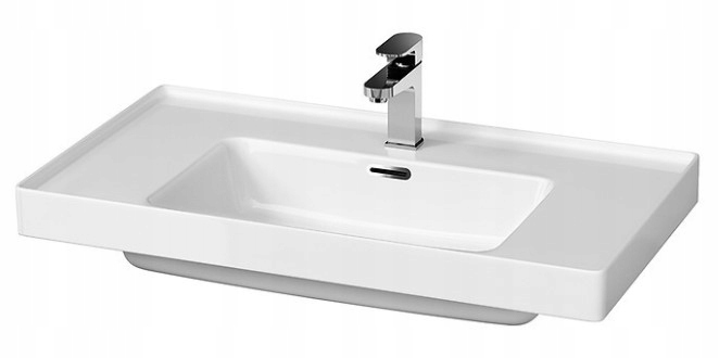 Umývadlo - CERSANIT CREA 80 CM OBDĺžnikové umývadlo na umývanie nábytku
