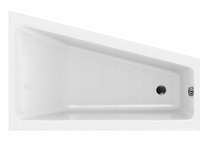 CERSANIT CREA ASYMETRIC BATHTUB 160x100 PRAVÁ