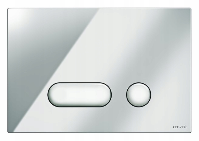 WC tlačidlo - TLAČIDLO VYPLÁCHNUTIA CERSANIT INTERA CHROME GLOSS