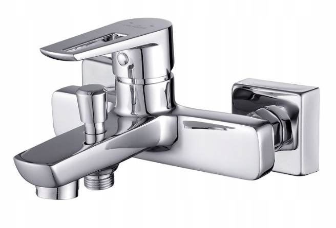 Vaňová batéria - CERSANIT MILLE BATHTUB-SHOWER CHROME