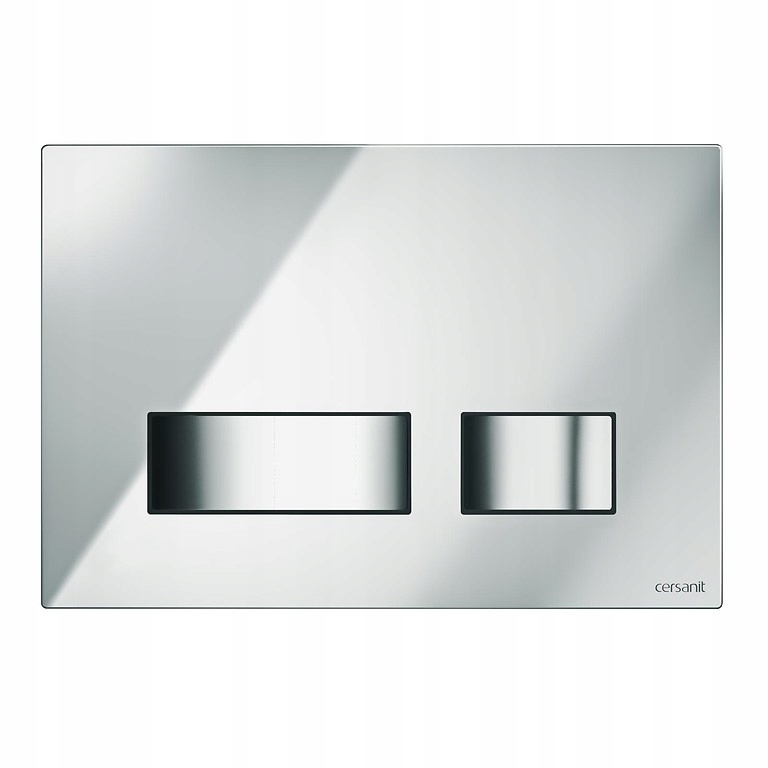 WC tlačidlo - TLAČIDLO VYPLACHOVACÍHO TLAČIDLA CERSANIT MOVI GLOSSY CHROME
