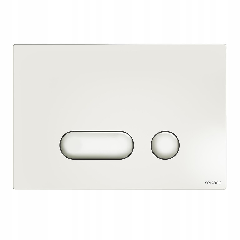 WC tlačidlo - TLAČIDLO CERSANIT INTERA BIELE HI-TEC LINK S97-019