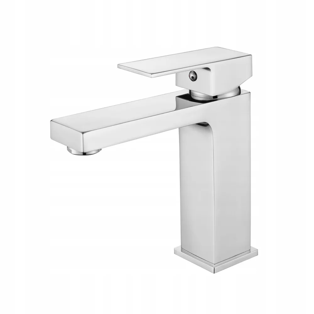 Umyvadlová batéria - CUBE CHROM SINK MIXER SQUARE TAP