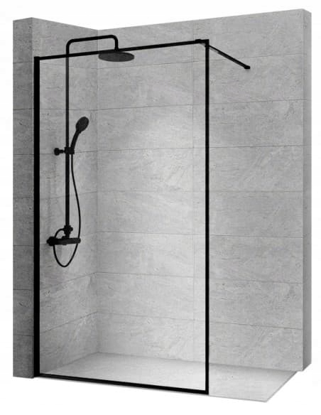 Sprchové dvere - BLER BLER SPRCHOVÁ STENA 8MM 110 CM REA