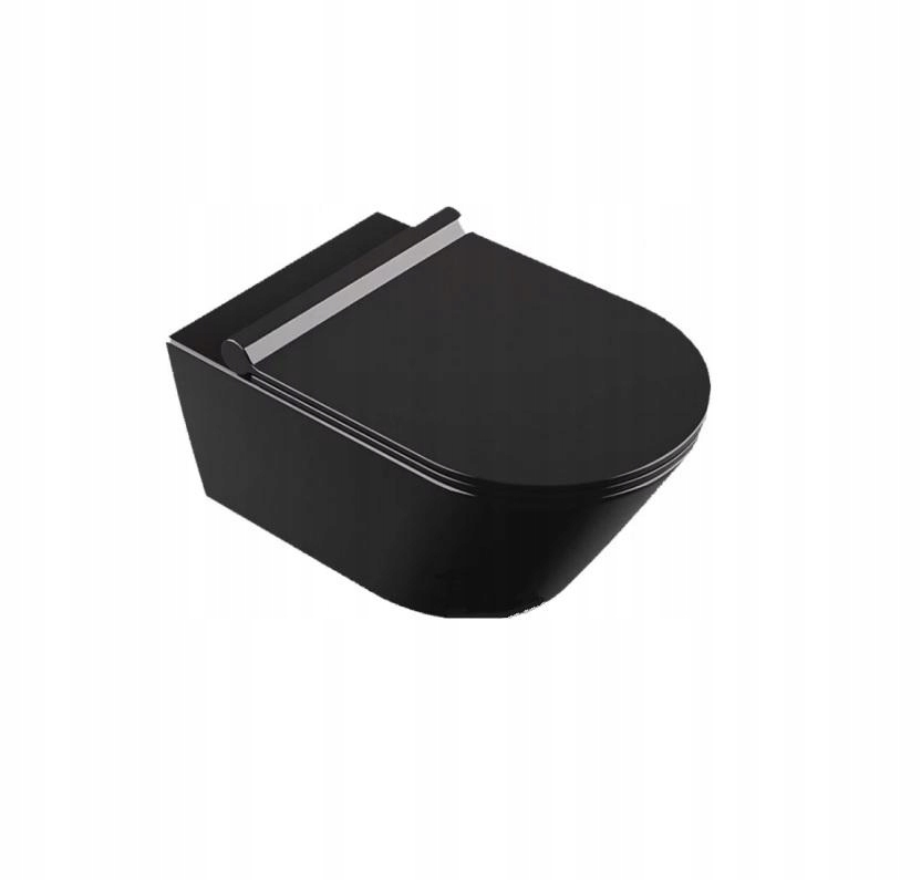 WC MISA - Catalano Zero WC bezrant 55x35 + skrutky čierna mat