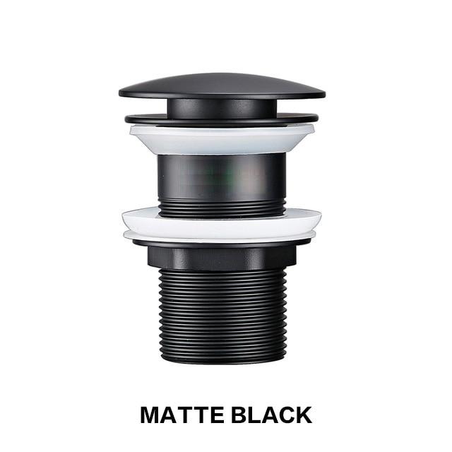 Sprchový žľab - [Matte Black] Farebné kúpeľňové umývadlo