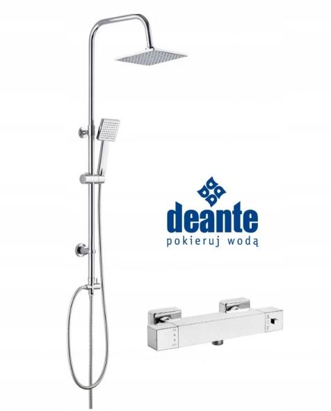Sprchový panel - DEANTE SPRCHOVÁ BATÉRIA TERMOSTAT + SPRCHOVÁ SPRCHA