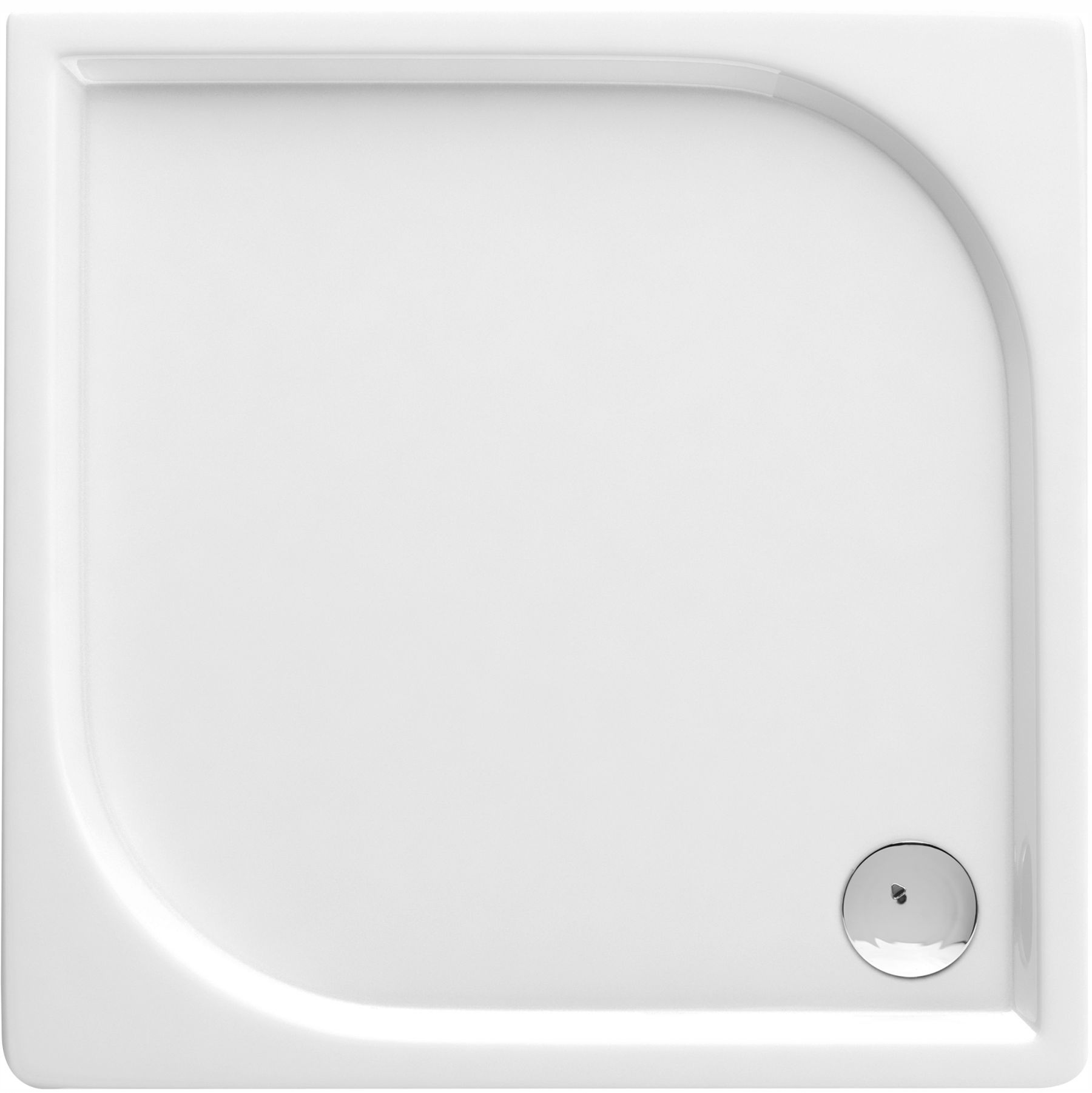 DEANTE CUBIC SQUARE SPRCHOVÝ ZÁSOBNÍK 80 CM AKRYL