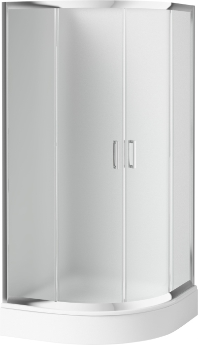 Sprchový kút - DEANTE FUNKIA CAB 80 CM MRAZENÝ SKLENENÝ CHROM