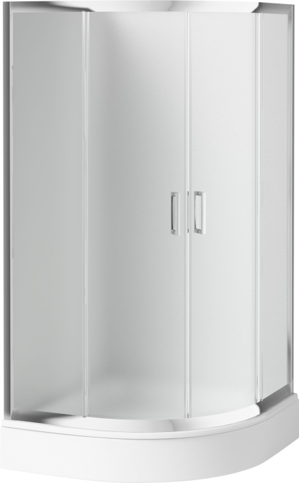 Sprchový kút - DEANTE FUNKIA CAB. 80 CM MRAZENÉ SKLO NÍZKE