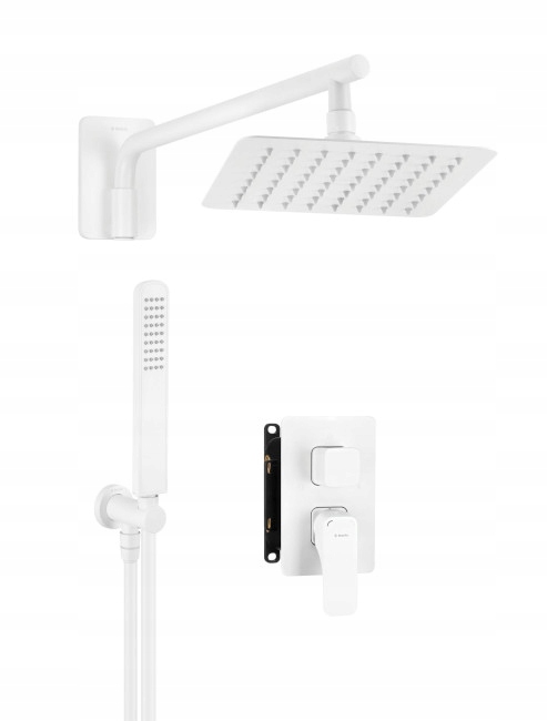 Sprchový panel - DEANTE HIACYNT SPRCHOVÁ SADA S BATÉRIOU BIANCO