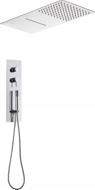 Sprchový panel - DEANTE SLIM LINE CHROME FLUSH SET