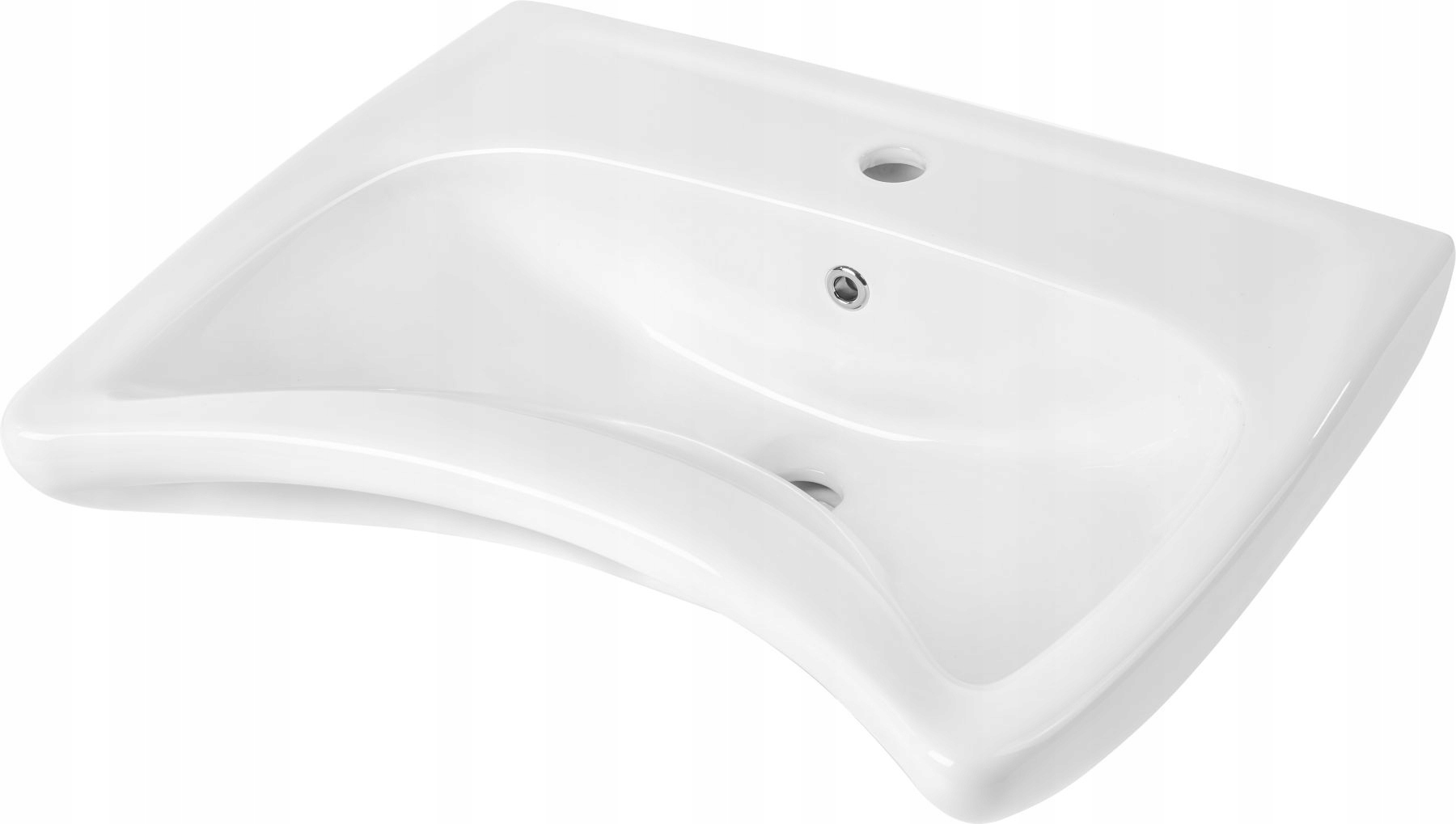 Umývadlo - DEANTE VITAL WASH umývadlo ZÁVESNÉ 49,5 x 60,5 cm BIELE
