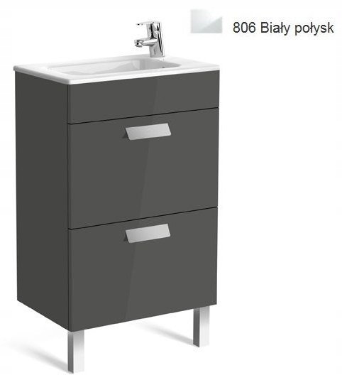 Umývadlo -  DEBBA Kúpeľňová súprava Unik Compacto 50 cm, 2 ks