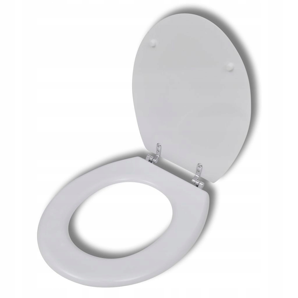 WC doska - UNIVERZÁLNE BIELE SEDENÉ WC SEDADLO, MDF