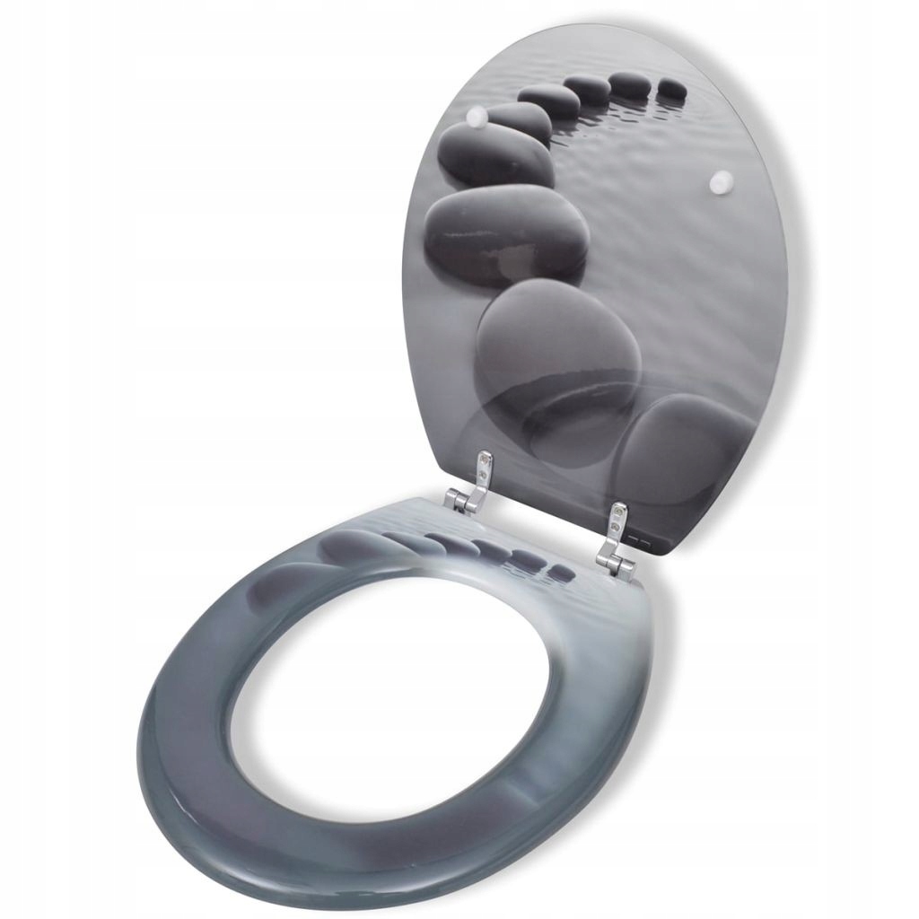 WC doska - SEDE TOILET SEAT UNIVERSAL STONE MDF