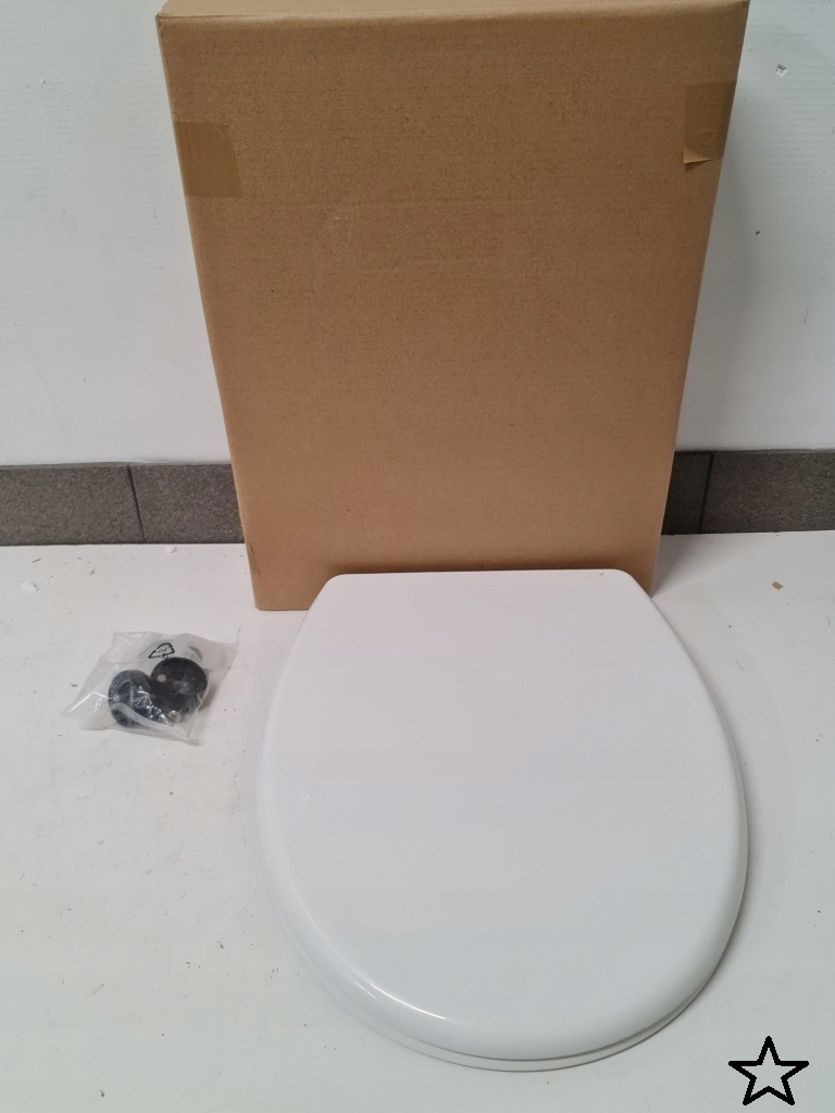 WC doska - ABATTANT TOALET SEAT MUJIRUSHI BIELA