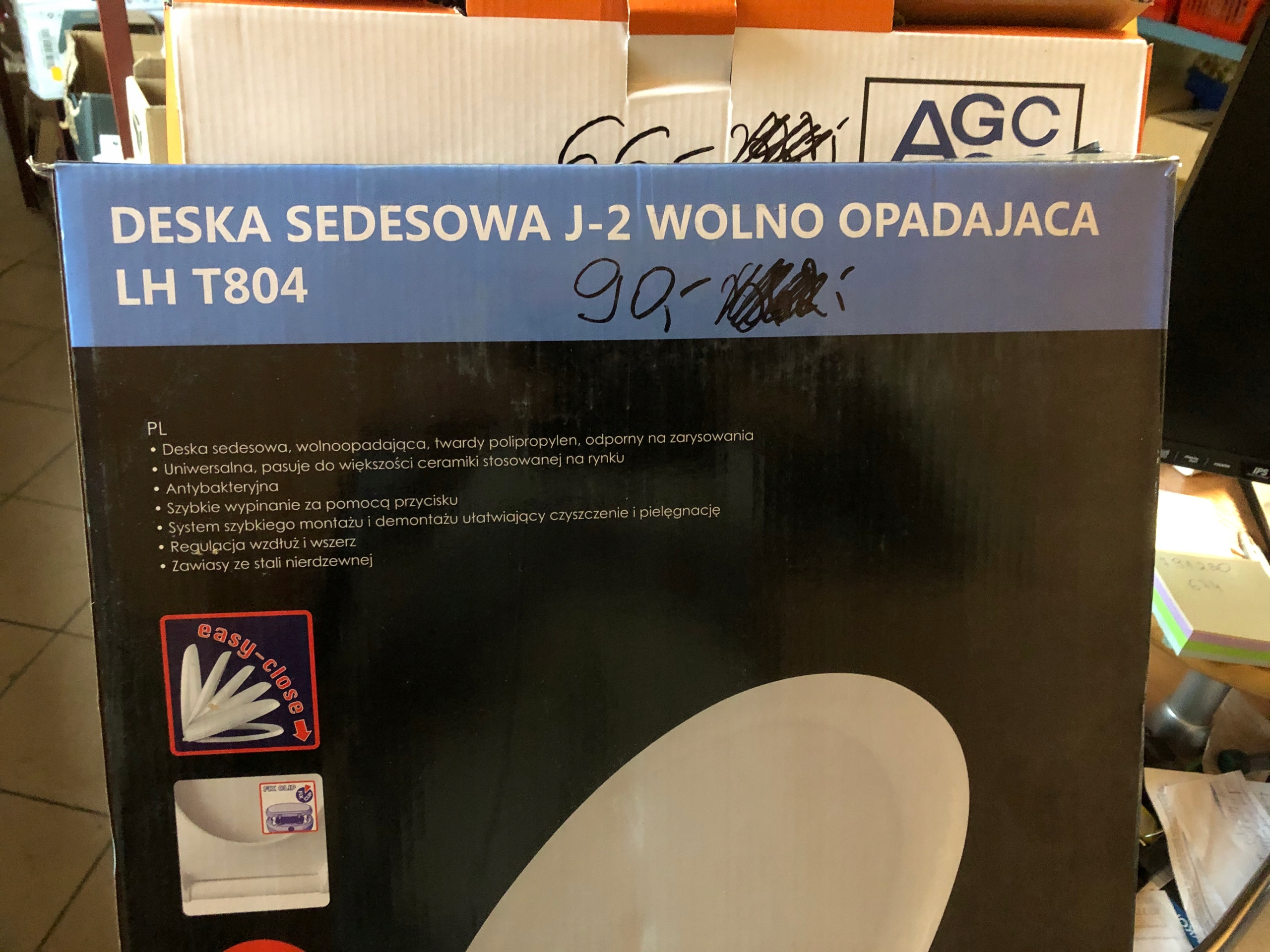 WC doska - ZASADACIA DOSKA J-2 POMALY PADAJÚCA LH T804 SUPER