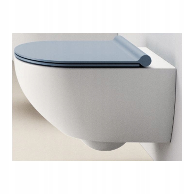 WC doska - WC SEDADLO MODRÝ SATINOVÝ KATALÁN SFERA