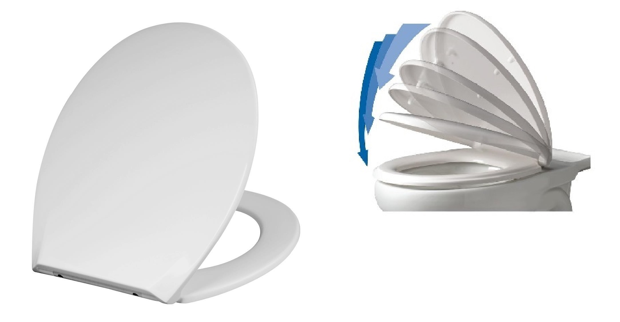 WC doska - SEDACIA SEDAČKA SOFT-CLOSE SOFT EKO