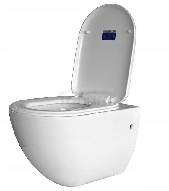 WC doska - SEDADLOVÁ SEDAČKA SOFT-CLOSE REA MISA ABS BENITO
