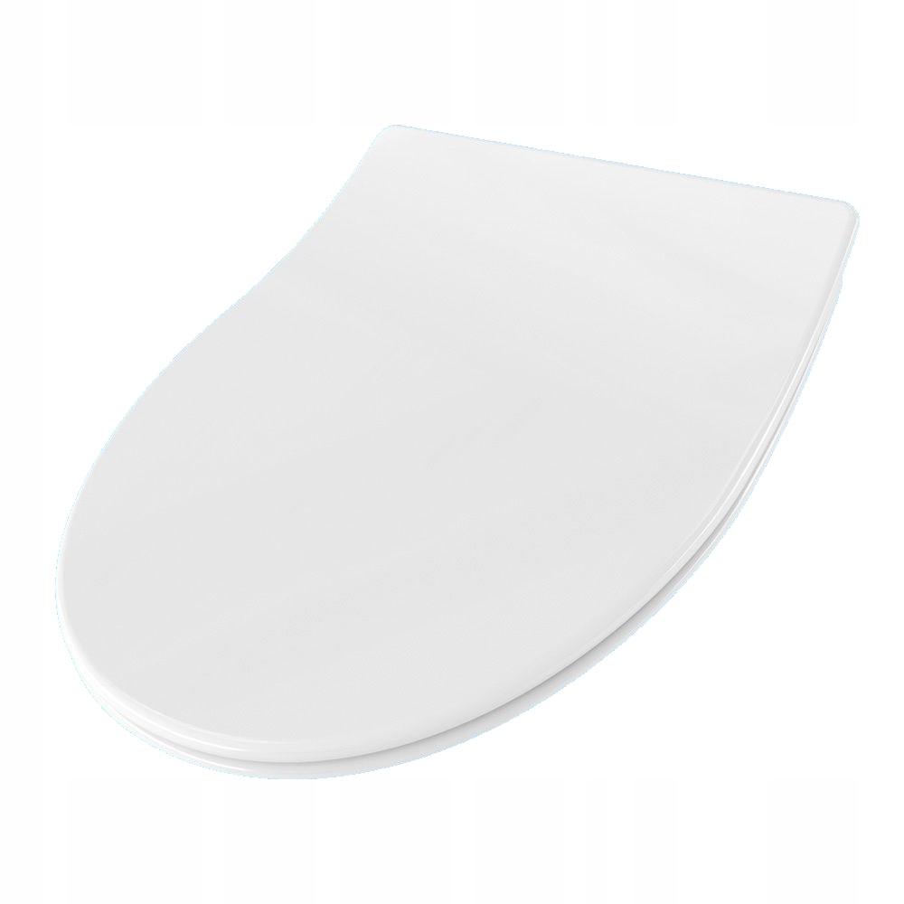 WC doska - SEDADLO NA MÄKKÉ ZATVORENIE, DUROPLAST 43 x 36 cm