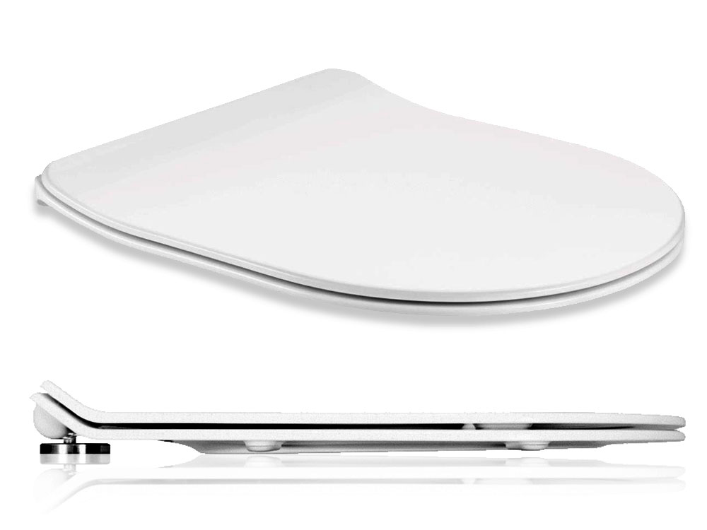 WC doska - Záchodová toaleta SUPER SLIM DUROPLAST WAVE