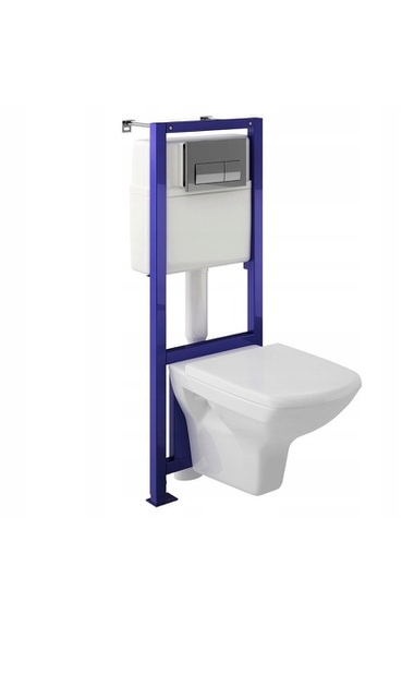 WC doska - ZATVORENÁ DOSKA PRE CERSANIT SILVA