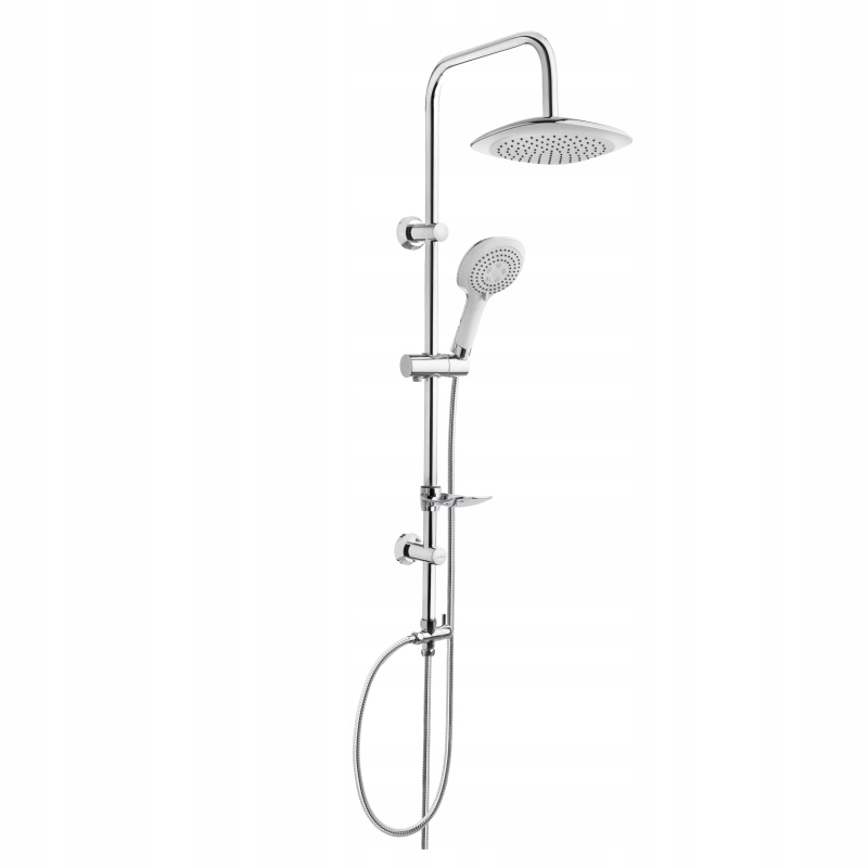 Sprchový panel - ELEA CHROME RAIN AU-82-001