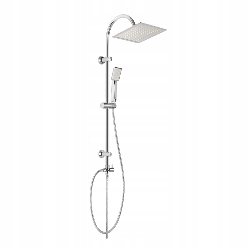 Sprchový panel - FLORINA CHROME RAIN AU-30-001