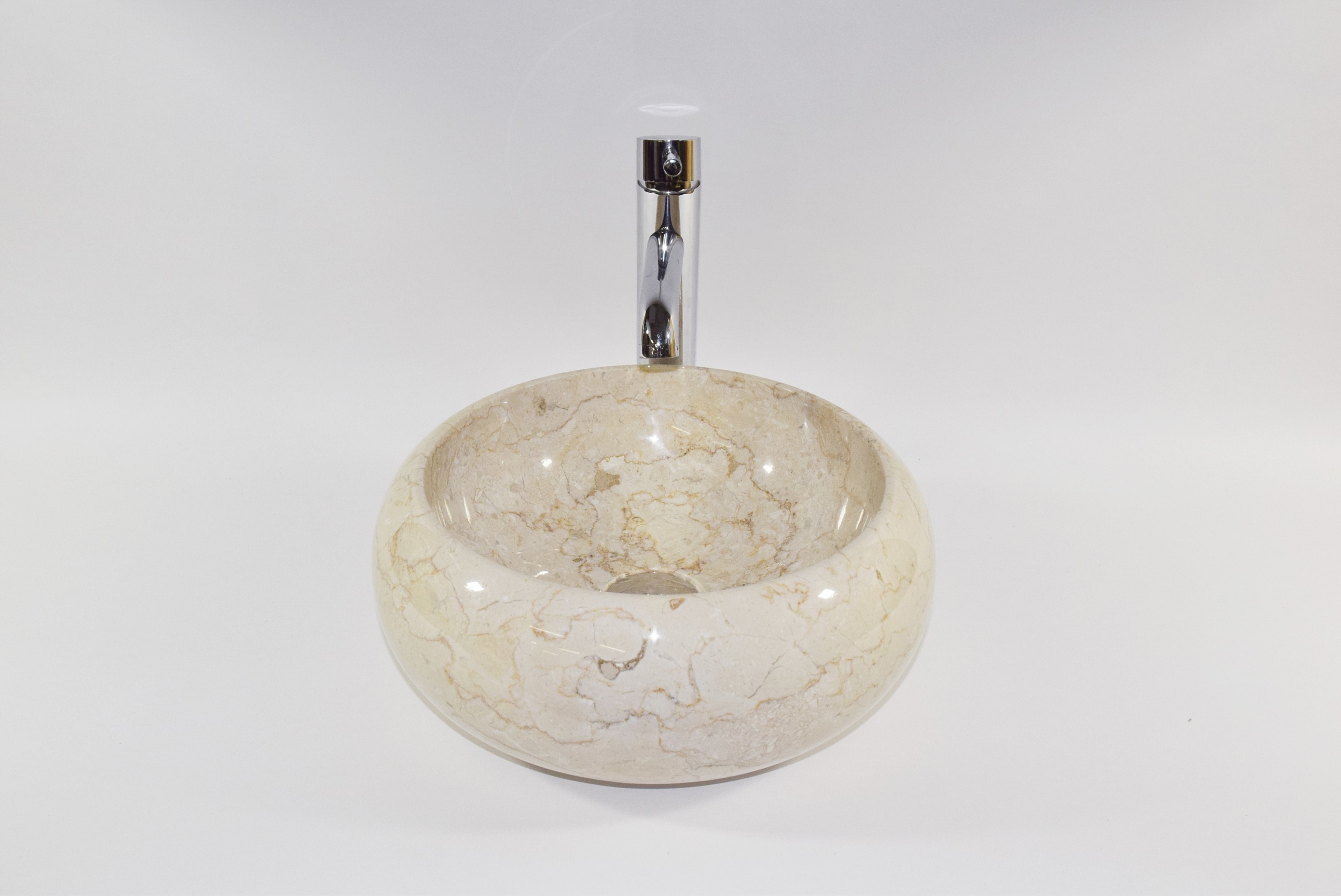 Umývadlo -  DN-P Cream E5 35 cm umývadlo na dosku z kameňa IS