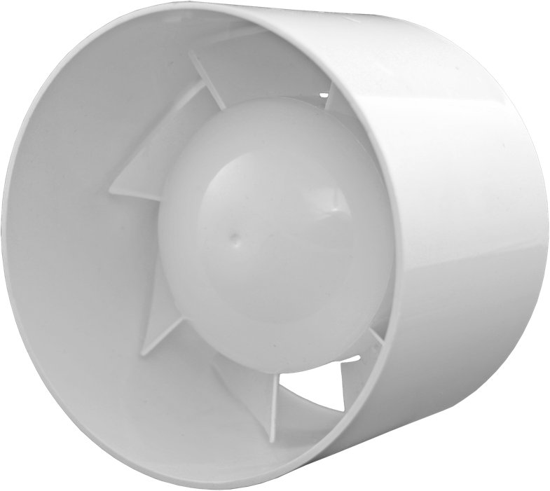 Kupelňový ventilátor - DOSPEL FAN EURO 1 KANÁL 100m3 / h priemer 100mm